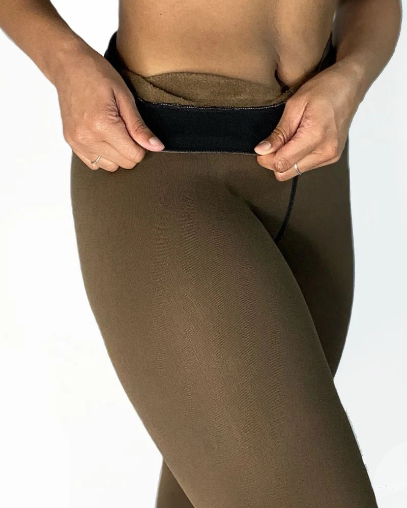 Translucent Fleece Lined Tights